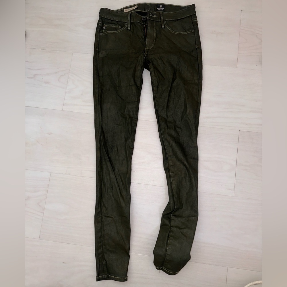 Dark Green Pants